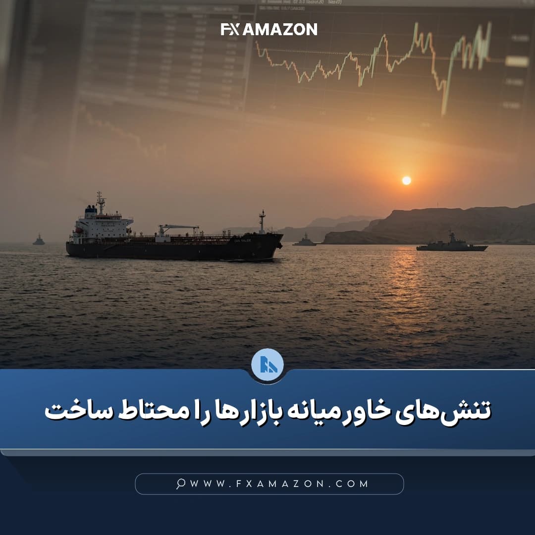 بازارهای مالی جهانی در پی افزایش تنش‌های خاورمیانه، رشد شاخص دلار و افزایش قیمت نفت و بازده اوراق خزانه آمریکا