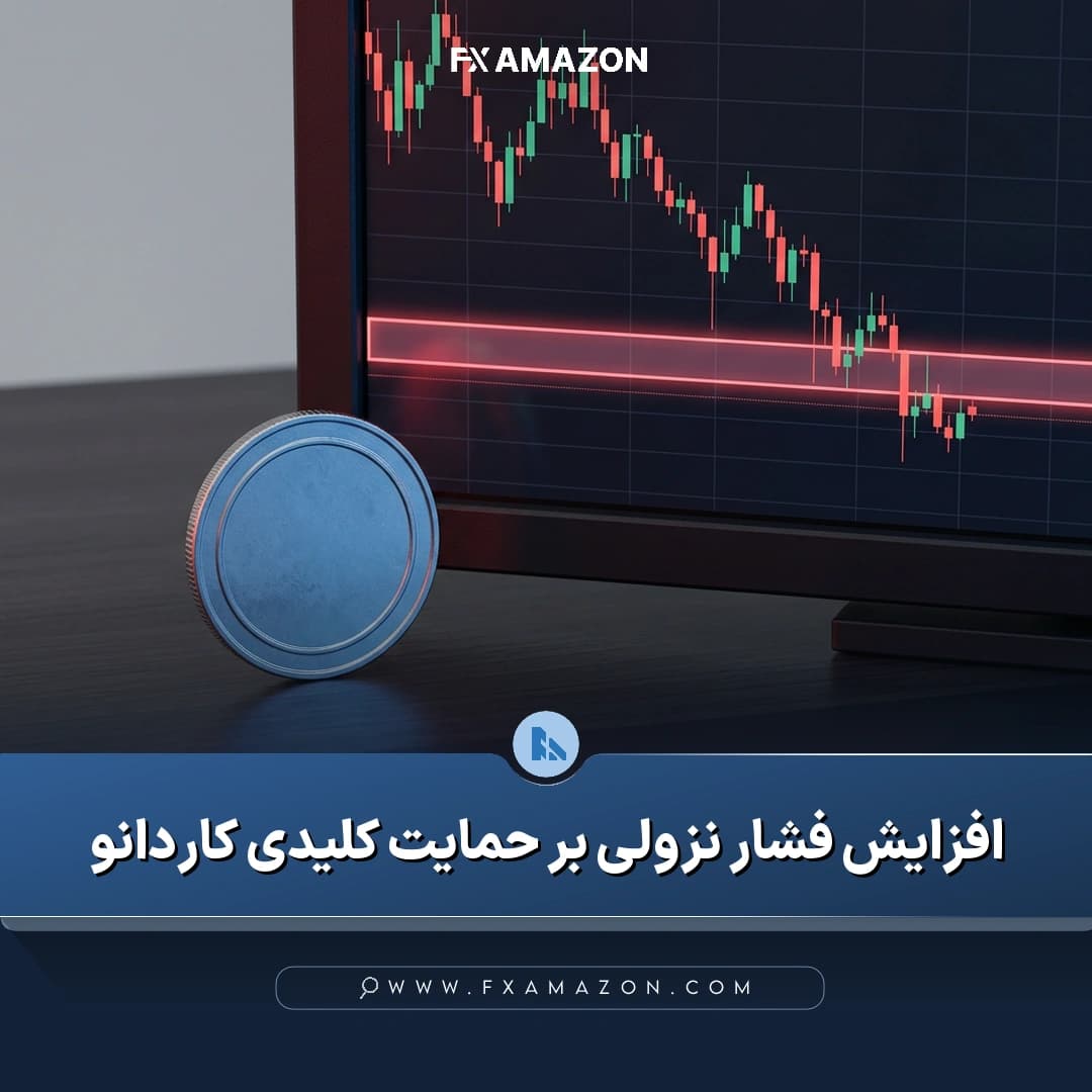 نمودار روزانه جفتارز ADA/USDT با نمایش قیمت کاردانو نزدیک حمایت ۰٫۲۰ دلار، میانگینهای متحرک نمایی و سطوح فیبوناچی