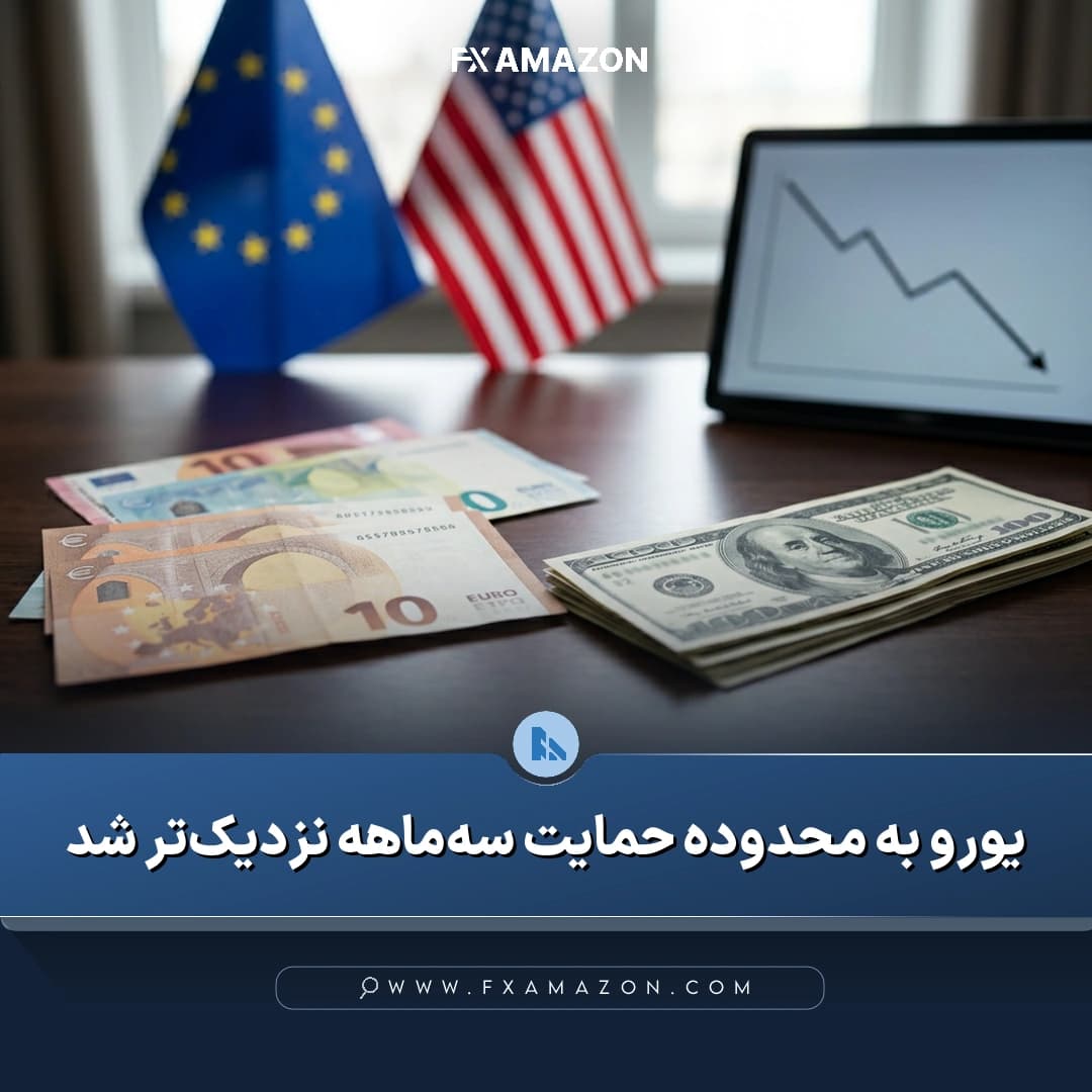 جفتارز یورو در برابر دلار در نزدیکی حمایت ۱٫۱۳۲۵ و کف سهماهه