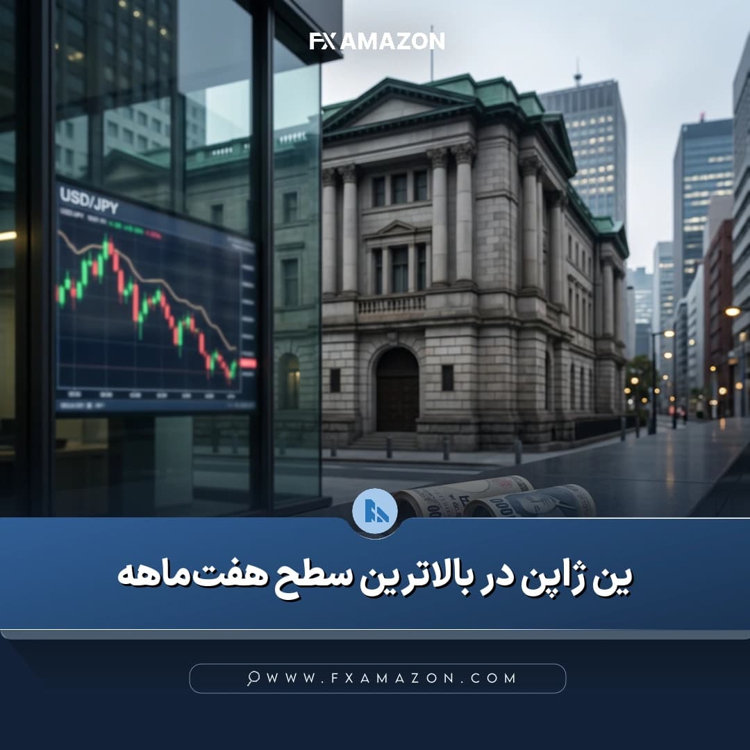 بازنمایی تحلیلی از تقویت ین ژاپن و کاهش جفتارزی دلار آمریکا/ین در پی افزایش انتظارات برای افزایش نرخ بهره بانک ژاپن
